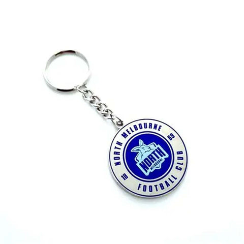 North Melbourne Kangaroos Round Keyring