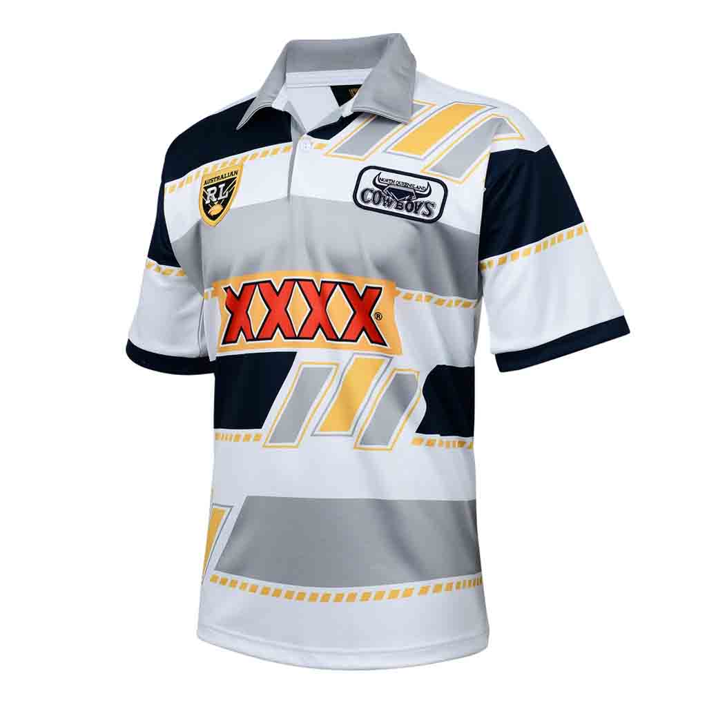 North Queensland Cowboys 1995 Sevens Retro Jersey Adult