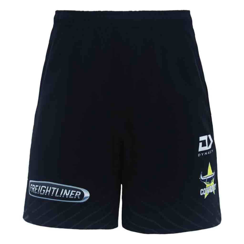 North Queensland Cowboys 2024 Alternate Gym Shorts Black Adult