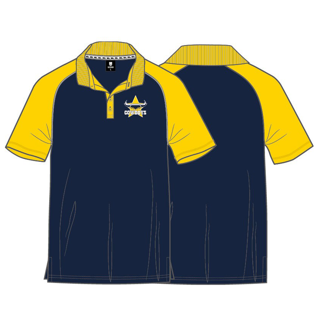 North Queensland Cowboys 2024 Performance Polo Adult