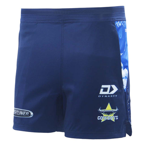 North Queensland Cowboys 2026 Gym Shorts Navy Youth