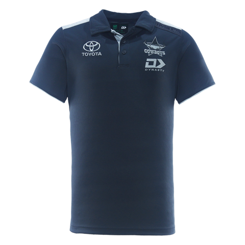 North Queensland Cowboys 2026 Media Polo Charcoal