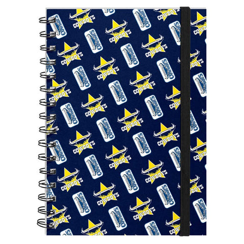 North Queensland Cowboys A5 Hardcover Notebook