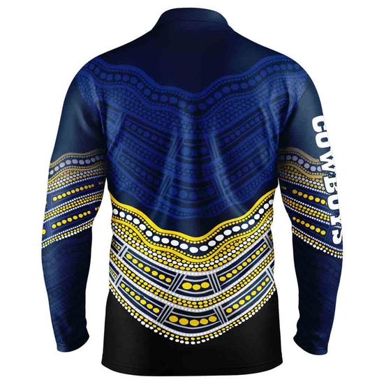 North Queensland Cowboys Indigenous Fishing Shirt Adult – Jerseys Megastore