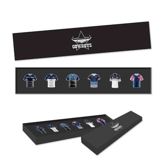 North Queensland Cowboys Jersey Pin Set