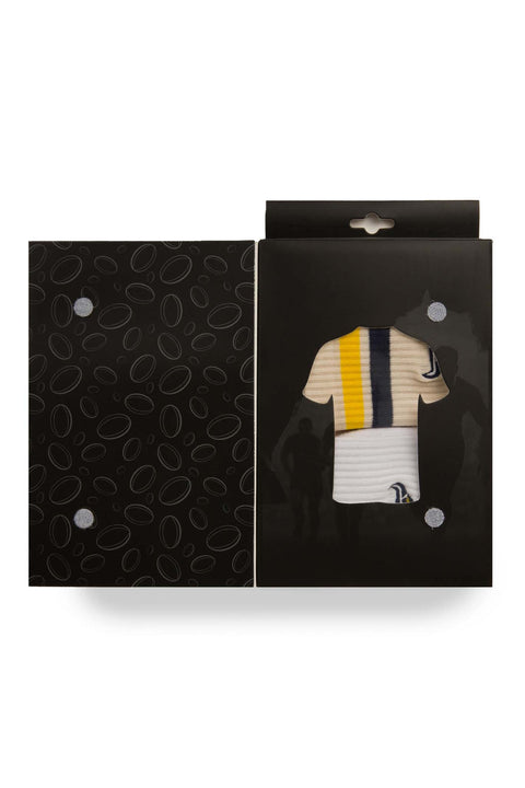 North Queensland Cowboys Sneaker Sock 2 Pack Giftbox