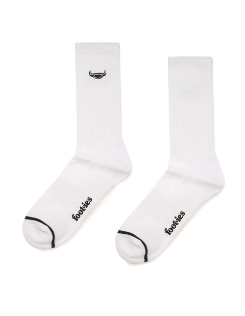 North Queensland Cowboys Sneaker Sock 2 Pack Giftbox