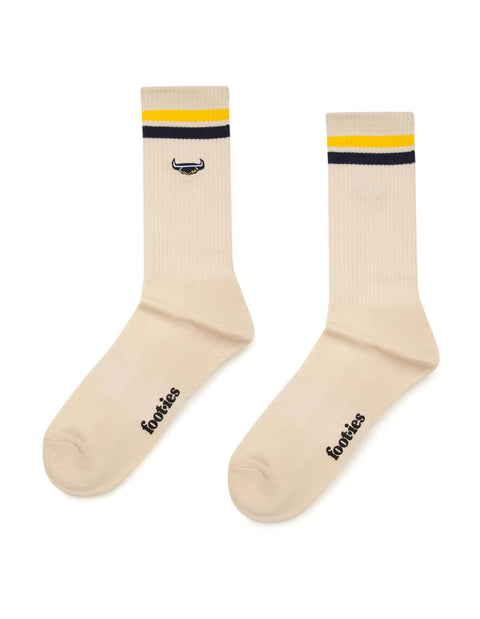 North Queensland Cowboys Sneaker Sock 2 Pack Giftbox