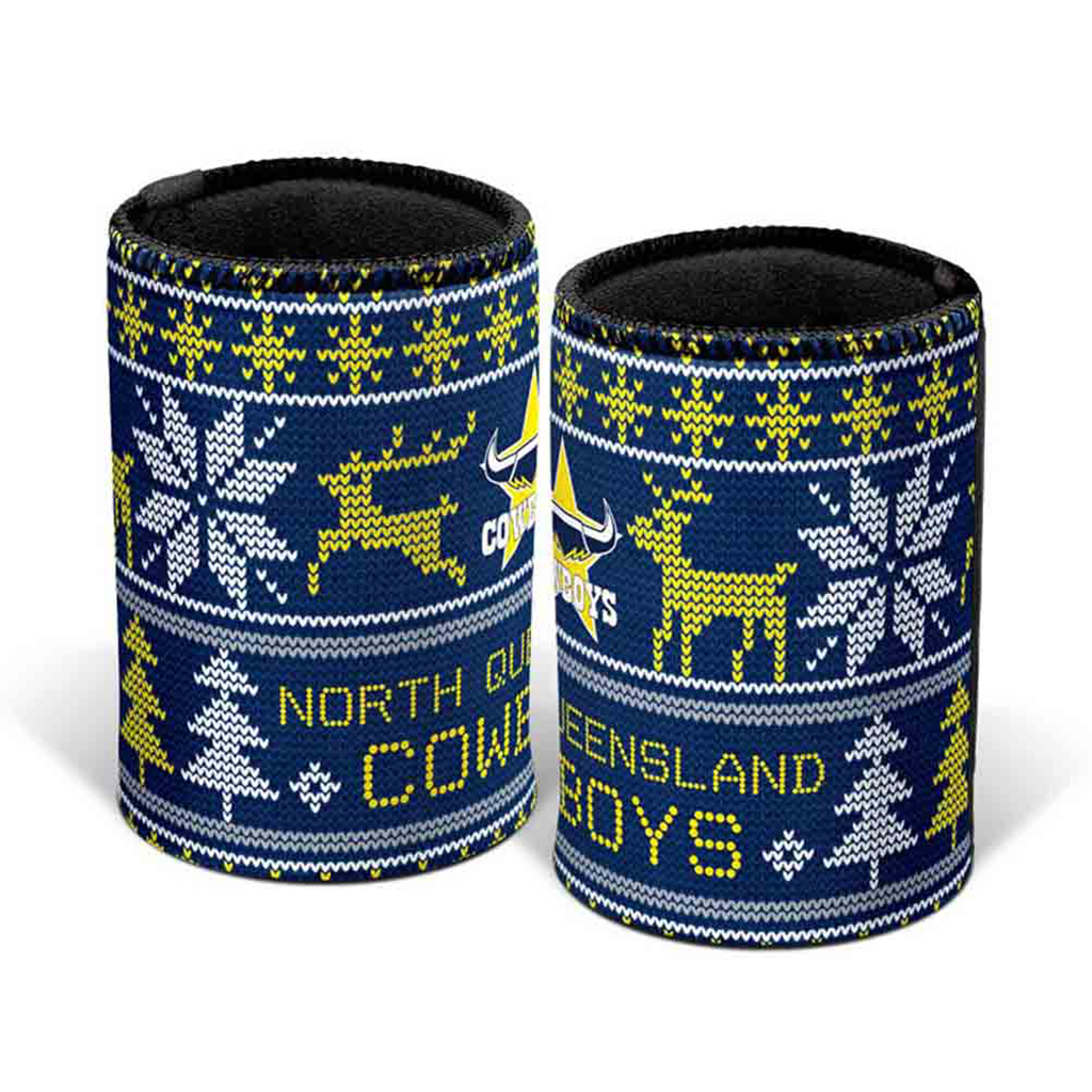 North Queensland Cowboys Xmas Can Cooler