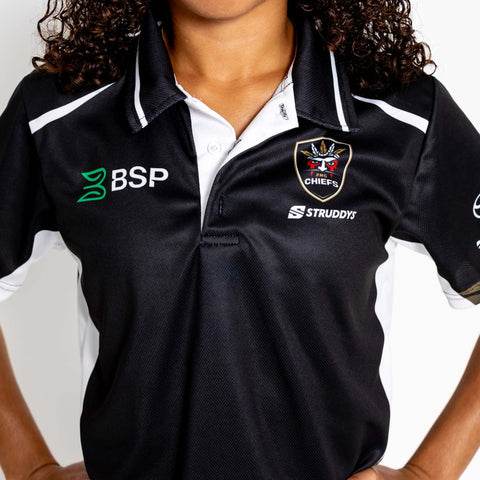 PNG Chiefs Foundation Media Polo Adult Dark