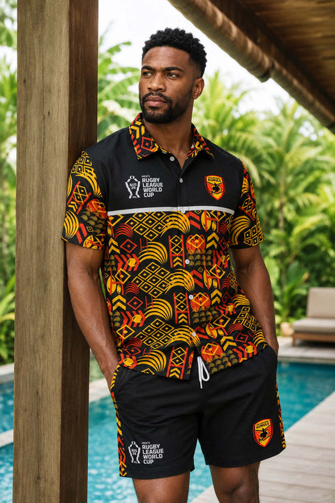 Papua New Guinea RLWC 2026 Hawaiian Shirt Adult