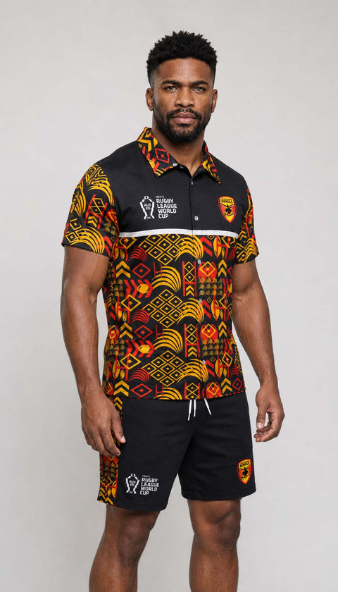Papua New Guinea RLWC 2026 Hawaiian Shirt Adult