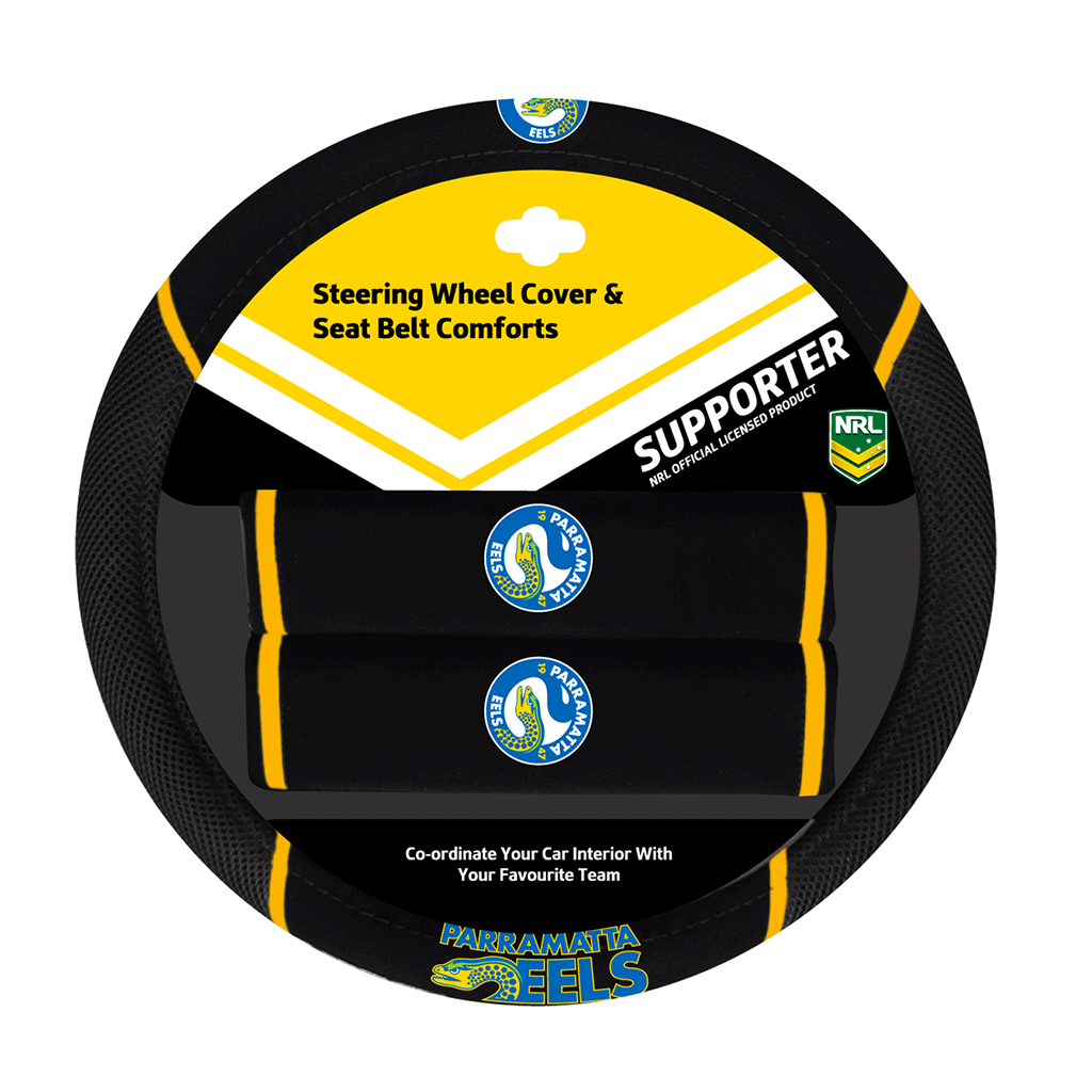 Parramatta Eels Steering Wheel Cover