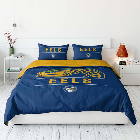 Parramatta Eels Quilt Cover Set Double