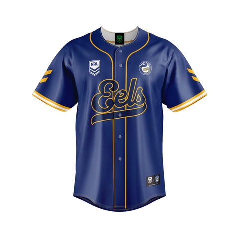 Parramatta Eels 'Homer' Baseball Shirt Adult