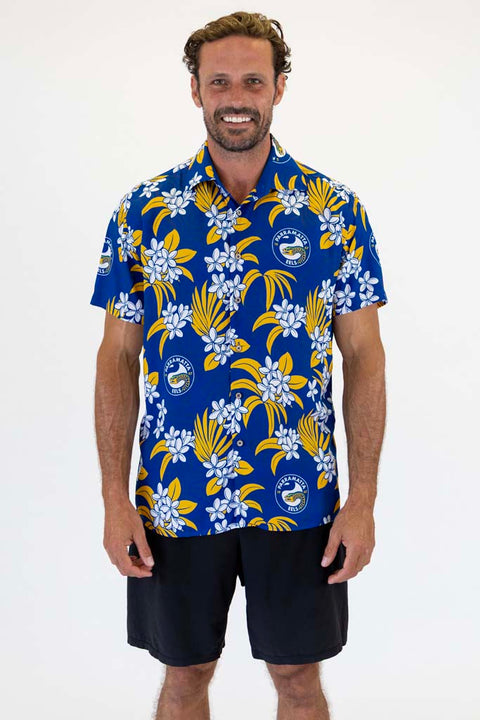 Parramatta Eels 'Reef' Hawaiian Shirt Adult