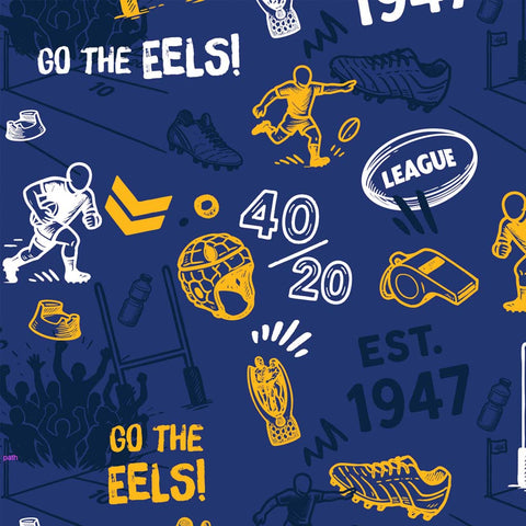 Parramatta Eels 'Scrambler' Golf Polo Adult