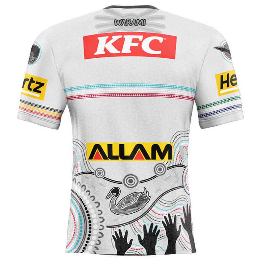 NRL Penrith Panthers Custom Name Number 2023 Indigenous Jersey T-Shirt