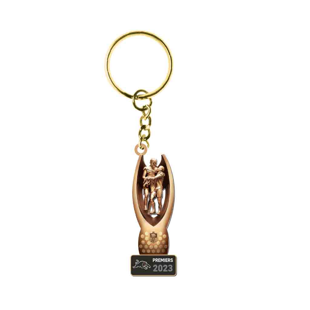 Penrith Panthers 2023 Premiers 3D Trophy Keyring