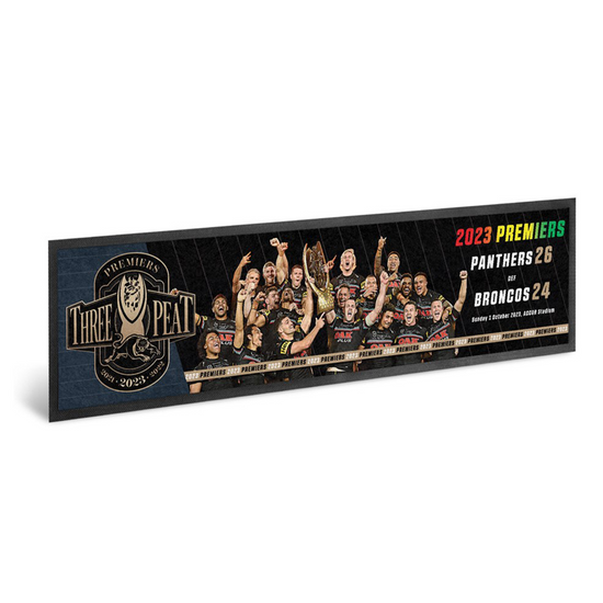 Penrith Panthers 2023 Premiers Bar Runner PH2