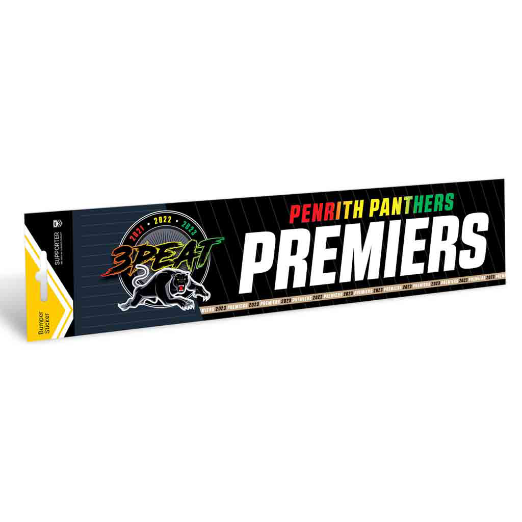 Penrith Panthers 2023 Premiers Bumper Sticker PH1