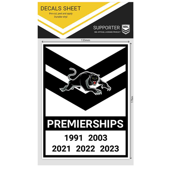Penrith Panthers 2023 Premiers Premiership Years