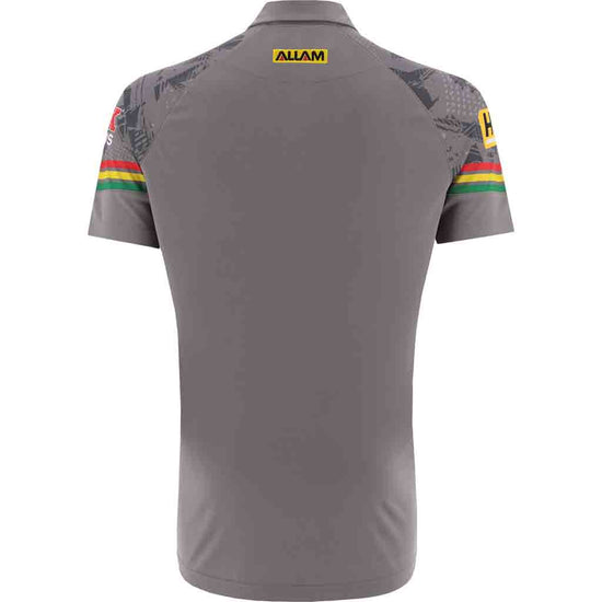 Penrith Panthers 2024 Media Polo Adult Grey