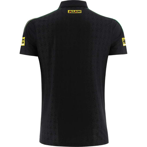 Penrith Panthers 2026 Media Polo Black Adult