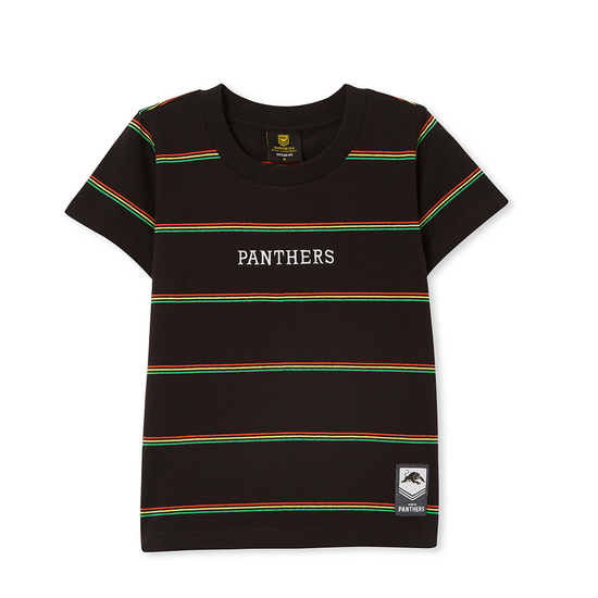 Penrith Panthers Club Stripe Tee Youth
