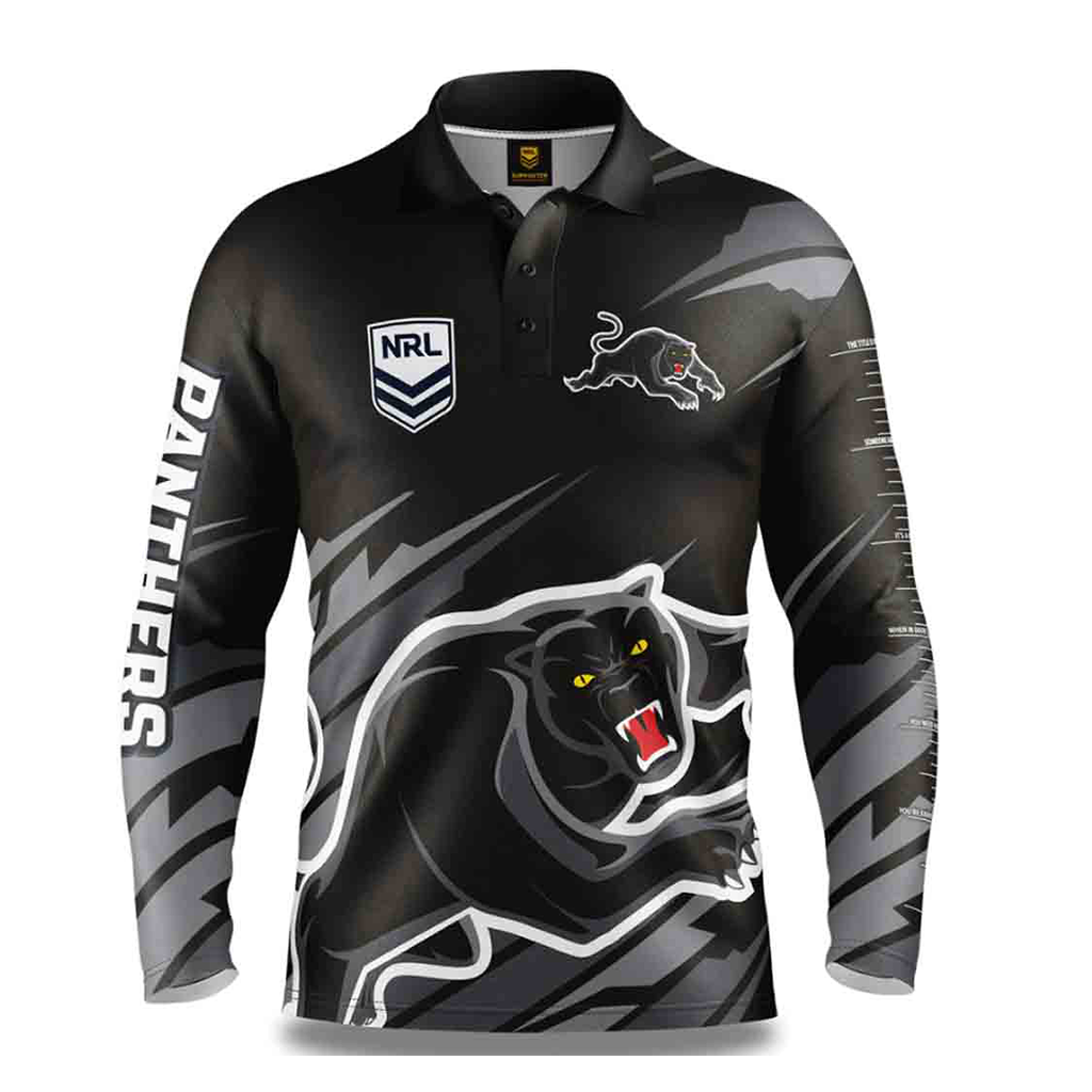 Penrith Panthers 'Ignition' Fishing Shirt Adult