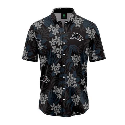 Penrith Panthers 'Reef' Hawaiian Shirt Adult