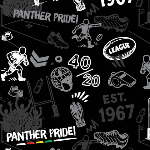 Penrith Panthers 'Scrambler' Golf Polo Adult