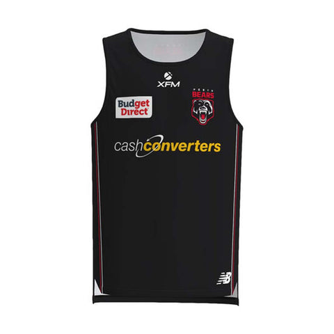 Perth Bears Black Training Singlet Adult