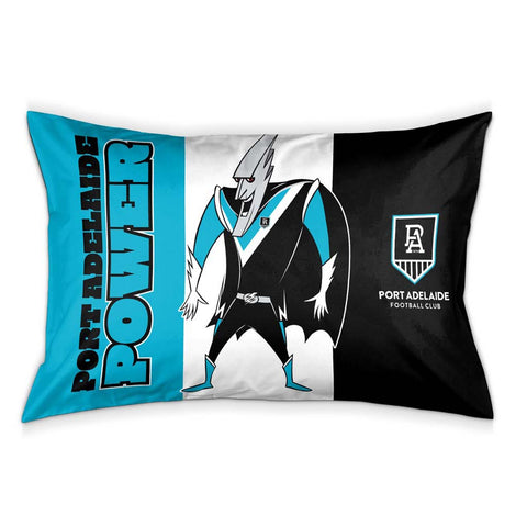 Port Adelaide Power Single Pillow Case