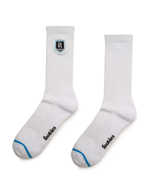Port Adelaide Power Sneaker Sock 2 Pack Giftbox