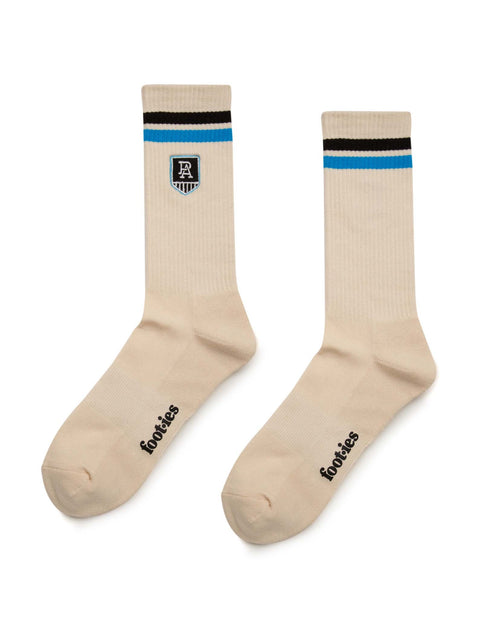 Port Adelaide Power Sneaker Sock 2 Pack Giftbox