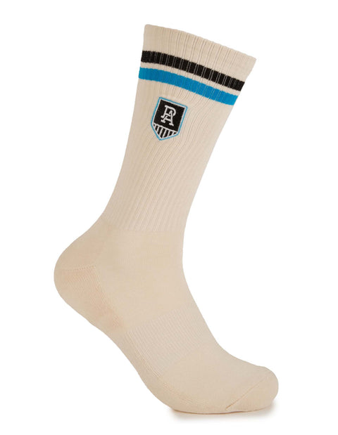 Port Adelaide Power Sneaker Sock 2 Pack Giftbox