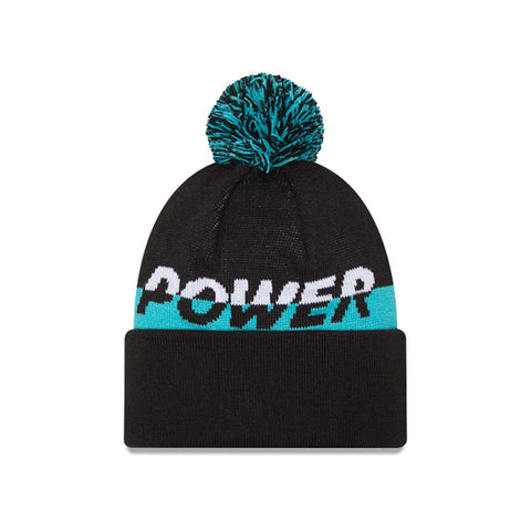 Port Adelaide Power Split Script Beanie