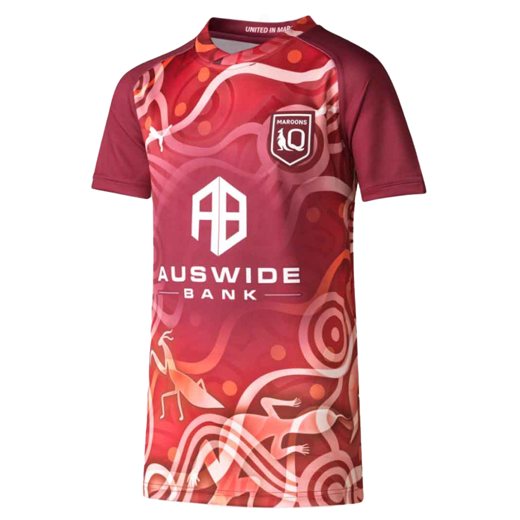 Queensland Maroons 2023 Champions Deluxe Jersey Display