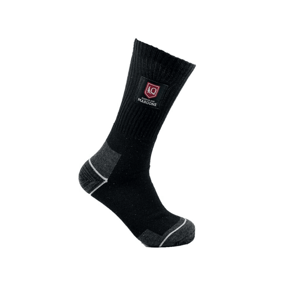 Queensland Maroons Work Socks