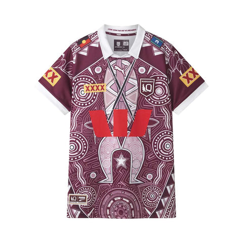 QLD Maroons Indigenous Jersey 2026 Adult