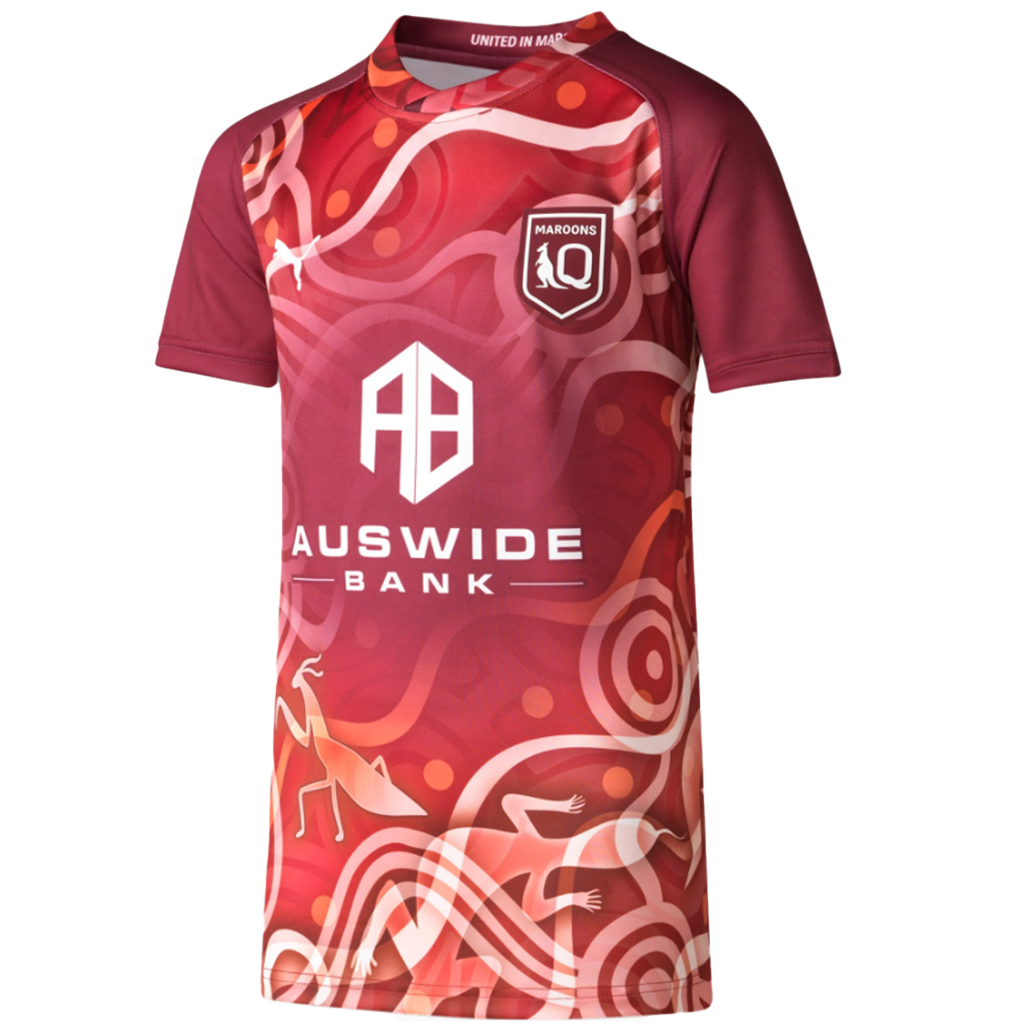 Queensland Maroons 2023 Indigenous Jersey Youth