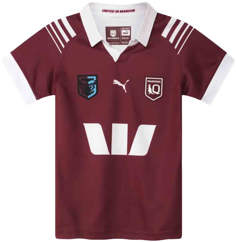 Load image into Gallery viewer, Queensland Maroons 2024 Replica Jersey Youth
