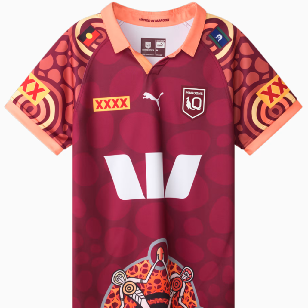 Queensland Maroons 2024 Indigenous Jersey Adult Jerseys Megastore