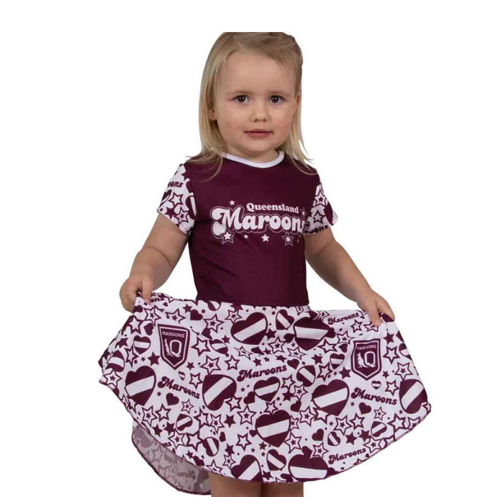 Queensland Maroons 'Heartbreaker' Dress
