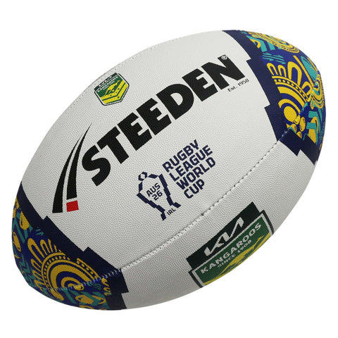 RLWC 2026 AUS Kangaroos Supporter Ball Size 5