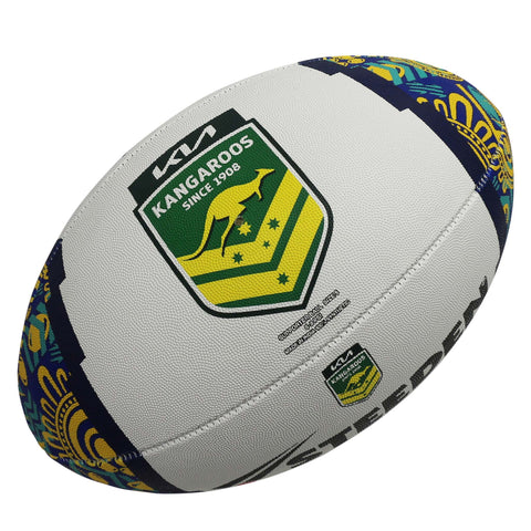 RLWC 2026 AUS Kangaroos Supporter Ball Size 5