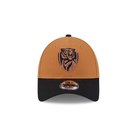 Richmond Tigers 9Forty Cap Light Brown Black