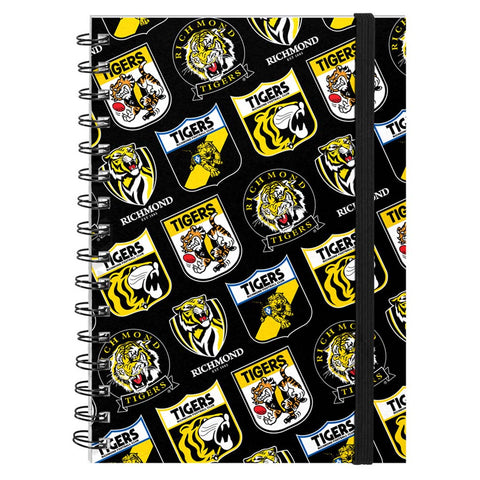 Richmond Tigers A5 Hardcover Notebook