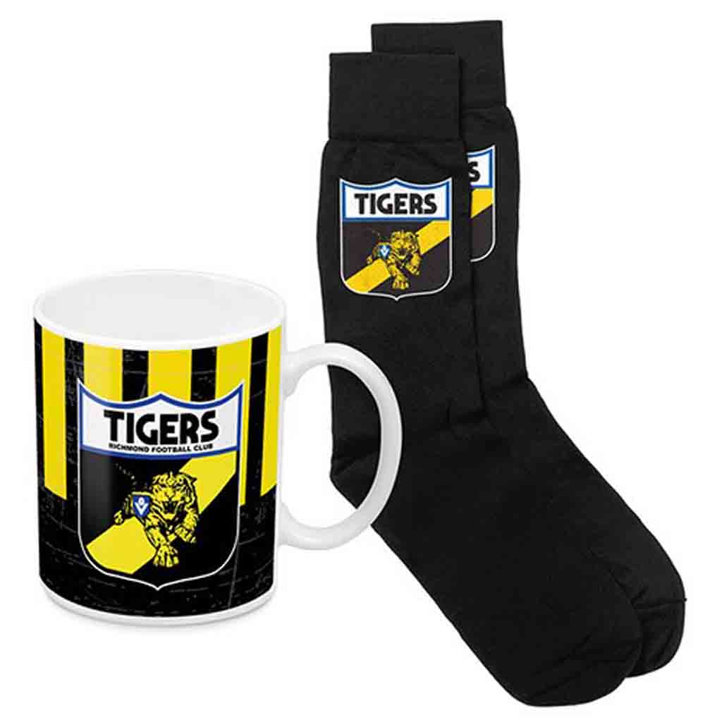 Richmond Tigers Heritage Mug and Sock Set
